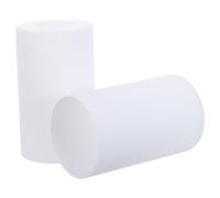 VILLCASE Paralume Cilindrico in Vetro Bianco 2 Pezzi per Lampada a Sospensione e Lampada da Terra, Design Semplice, Facile da Sostituire, Filtro Luce Morbida per Interni Moderni