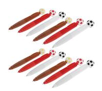 VILLCASE Penna Sfera da Calcio 2026 per Festa Scuola Decor, Set 12 Pezzi Scrittura Fluida e Design a Forma di Pallone da Calcio, per Regali Sportivi e Ufficio