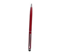VILLCASE Penna Stilo Touch Screen Capacitivo e Penna Sfera per Smartphone Punta in Silicone Liscia e Precisa per Navigazione Scorrevole Rosso Scuro