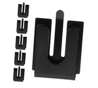 VILLCASE Per Microfono Per in Metallo 6 Pezzi, Clip Per Microfono Per Radio Cb, Per Microfono Per Ricetrasmettitore Mobile,