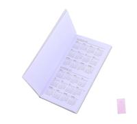 VILLCASE Pianificatore Giornaliero con Copertina Faux Organizer Compatto per Appuntamenti e Attività per Professionisti e Studenti