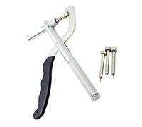 VILLCASE Pinze per Rimozione Perni Cinturini Orologi in Metallo Impugnatura Ergonomica Strumento Professionale per Regolazione e Riparazione Cinturini Adatto per Orologiai e Riparatori