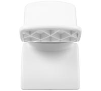 VILLCASE Poggiamano per Unghie a Forma di U in Plastica Bianca Ergonomica Supporto Polso per Manicure Professionale e Riduzione Affaticamento per Progetti di Pittura