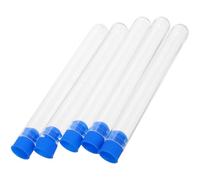 VILLCASE Porta Aghi da Cucito in Plastica Trasparente Set da 5 Tubi Lunghe 135×16 CM Organizza e Protegge agli da Cucito a Mano e Ricamo per Hobbisti e Fai da Te