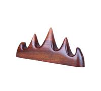 VILLCASE Porta Pennelli in Legno Massello per Calligrafia Supporto Pratico per Pennelli da Scrittura e Penne da Ufficio Organizer da Scrivania per Pittura e Calligrafia Design Semplice e