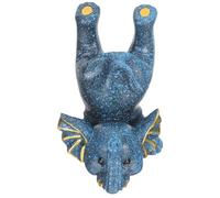 VILLCASE Portaocchiali a Forma di Elefante in Resina Supporto Decorativo per Occhiali da Scrivania Portabicchieri Animali per Feste e Ufficio Colore Casuale Colore Casuale