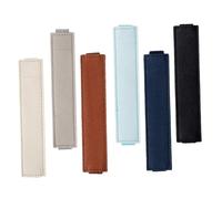 VILLCASE Portapenne Elastico in Pelle Pu per Notebook e Tablet, Custodia Singola Regolabile, Confezione da 6 Pezzi per Lezioni e Riunioni