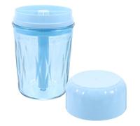 VILLCASE Portaspazzolino da Viaggio in Plastica Porta Dentifricio e Porta Bicchiere per Collutorio, Design Moderno che Protegge la Testina e Raccoglie Liquidi, per Campeggio e Bagno