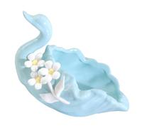 VILLCASE Posacenere in Ceramica Decorativo a Forma di Animale Porta Mozziconi da Tavolo Compatto per Interni Posacenere per Sigarette Pratico e Leggero per Casa Ufficio e Bar