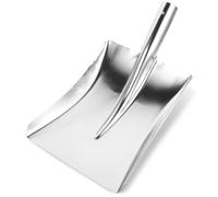 VILLCASE Quadrata in Acciaio Resistente senza Manico Spazzola per Polvere e Spazzatura Ampia Apertura per Pulizia Domestica Efficiente e Durevole