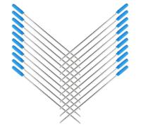 VILLCASE Ricariche Penna Sfera in Metallo Blu 20 Pezzi per Cross e Altre Penne, Flusso Fluido e Utilizzo Comodo su Ogni Carta, per Back To School Party