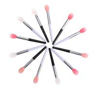 VILLCASE Set 12 Pezzi Pennelli per Labbra in Silicone Applicatori per Rossetto e Maschera Labbra Strumenti Trucco Professionali per Donne e Ragazze