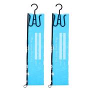 VILLCASE Set 2 Pezzi Sacchetti Porta Parrucche e Extension in PVC con Gancio Organizzatore per Riporre e Appendere Parrucche e Accessori per Chioma