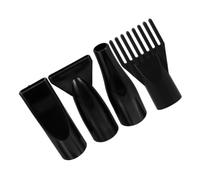 VILLCASE Set 4 Pezzi Ugelli per Asciugacapelli in ABS Diffusore Ugello Dritto e Pettine per Toelettatura Animali Domestici Accessori per Cani Gatti e Piccoli Animali