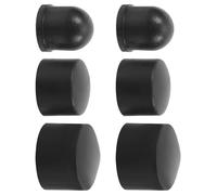 VILLCASE Set 6 Pezzi Boccole per Skateboard in Pu Nero 3 Dimensioni Diverse 12mm 16mm 18mm per Maggior Parte dei Camion Accessori Stabili e Scorrevoli