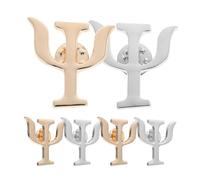 VILLCASE Set 6 Spille da Bavero Psicologia in Lega Vintage Oro e Argento Spilla da Zaino e Fibbia per Scialle Accessori Unisex per Psicologi Medici e Infermieri