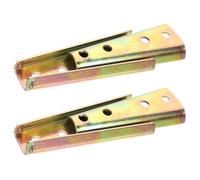 VILLCASE Set 8 Pezzi Bulloni Diagonali ad Incastro in Metallo per Fissaggio Divano Connettori per Mobili Fibbia per Struttura Divano Componibile Accessori per