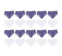 VILLCASE Slip Donna Usa e Getta Traspiranti per Bellezza e Viaggio, 20 Pezzi, Mutandine Monouso Leggere per Sauna e Sudorazione