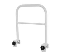 VILLCASE Sponda per Letto in Ferro Bianco per Studenti e Adulti con Design Salvaspazio Riduce Rischio di Cadute e Lesioni per Dormitori e Camere da Letto