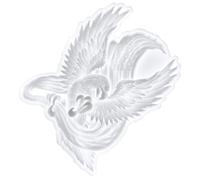 VILLCASE Stampo in Silicone a Forma di Aquila Bianco per Resina Epossidica, Resistente e Non Deformabile, per Decorazioni da Parete e Creazioni Fai-da-te