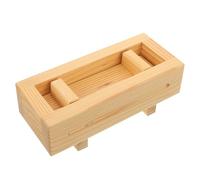 VILLCASE Stampo per Sushi in Legno per Preparazione DIY Strumento Pressa Facile da Usare per Casa Ristorante Cucina Giapponese e Coreana Resistente e Antiadherente