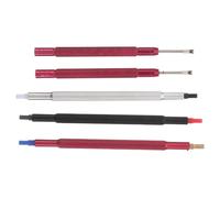 VILLCASE Strumenti per Riparazione delle Lancette dei Orologi Strumenti per Premilancette Leva di Rimozion Pulsanti Stantuffo dei Minuti Secondi per Riparazione delle Lancette dei Orologi