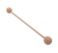 VILLCASE Strumento in Legno per Modellare Argilla con Impugnatura Lunga Bastone da Lanciare per Ceramica Utensile da Incisione e Texture Dettagliata per Laboratori di Arte e Scultura