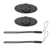 VILLCASE Supporto Adattatore Autoadesivo per Telefono da Bicicletta 2 Pezzi, Staffa Antiscivolo Compatibile con Computer Gps Edge, Cuscinetto Adesivo per Montaggio su Manubrio, per Bici