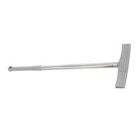 VILLCASE Supporto Cartelli Telescopico in Acciaio Asta Leggera e Stabile per Segnali Manuali per Eventi Aeroporti e Manifestazioni Impugnatura Ergonomica Antifatica