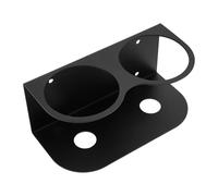 VILLCASE Supporto da Parete in Acciaio Inox per Flaconi Spray Doppio Foro Gancio Montaggio Robusto per Organizzazione Garage e Spazio Lavoro Porta Flacone Spray Salvaspazio Resistente