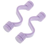 VILLCASE Supporto Magnetico per Porta Lavatrice Frontale in Plastica Resistente, Fermaporta Lavatrice Design Magnetico, 2 Pezzi per Uso Domestico e Lavanderia