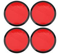 VILLCASE Supporto per Auto Cuscinetto Adesivo a Ventosa Rotondo 8 Cm, Set 4 Pezzi Rinforzato per Cruscotto, Resistente alle Alte Temperature, Accessorio per Fissaggio Supporto Telefono