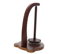 VILLCASE Supporto per Avvolgitore di Filati in Legno per Uncinetto Porta Rocchetti Organizer Rotante per Filati Dispenser per Filati Supporto Portatile per Filati