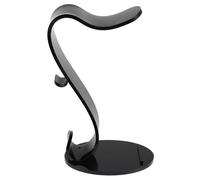 VILLCASE Supporto per Cuffie da Scrivania Design a S Base Stabile da 8mm Supporto da 5mm Nero in Acrilico da 5mm per Game Room e Ufficio