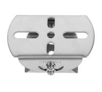 VILLCASE Supporto per Telecamera di Sicurezza in Acciaio Inox 304 Testa Snodata a 360° Montaggio su Palo Regolabile Staffa per Monitor e Telecamere per Uso Domestico