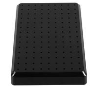 VILLCASE Supporto per Verniciatura Modellismo e Anti Vibrazione Nero in Plastica Base Stabile Facile da Usare per Aerografo per Modellismo e Miniature