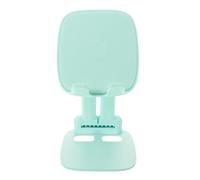 VILLCASE Supporto Pieghevole per Telefono Cellulare in Lega Resistente Angolo Regolabile Design Elegante Colore Verde Chiaro per Guardare Video a Letto