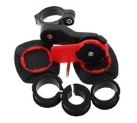 VILLCASE Supporto Telefono da Manubrio per Moto con Ammortizzatore Posteriore Regolabile, Smorzatore Vibrazioni Alta Frequenza, Compatibile con Biciclette e Scooter Elettrici, Protezione