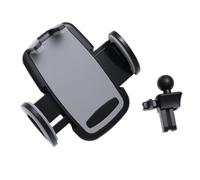 VILLCASE Supporto Telefono per Auto Rotazione a 360 Gradi in Abs e Pc, Compatibile Bocchette D'aria, Supporto per Cellulari e Caricatore