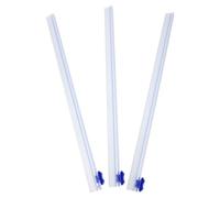 VILLCASE Taglierina per Pellicola Trasparente Dispenser Scorrevole in Plastico 3 Pezzi Multiuso Uso Bidirezionale, Compatibile per Cucina e Casa per Pellicola Alimentare