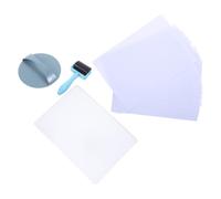 VILLCASE Tavoletta in Gel per Stampa a Rilievo Dimensioni 17,7x12,7x0,8cm Riutilizzabile con Carta da Stampa e Rullo, Facile da Intagliare e Portatile, per Arte Mixed Media e
