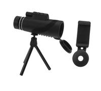 VILLCASE Telescopio Monoculare Compatto per Bird Watching e Escursionismo con Cinturino da Polso e Attacco per Smartphone Incluso Treppiede
