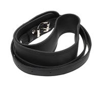 VILLCASE Tracolla per Trombone e Tuba in Pelle Nera, Pratica e Regolabile Design Creativo per Accessorio Musicale Comodo e Funzionale