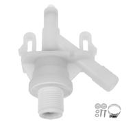 VILLCASE Valvola di Ingresso Wc Compatibile per Camper Valvola di Riempimento Serbatoio Compatta e Resistente Controllo Fluido Preciso per Serbatoio Wc Camper
