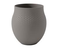 Villeroy & Boch - Vaso Perle grande Manufacture Collier taupe Vasi 1 pieces unisex