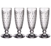 Villeroy & Boch 4er Set Boston Trasparente Bicchieri di Champagne 120ml