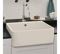 Villeroy & Boch 60 X lavello da cucina, 636001KR, 60 X crema lucido [Lavelli da Cucina > per Base Sottolavello a partire da 60 cm]