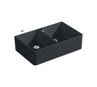 Villeroy & Boch 80 X lavello da cucina, 638002R7, 80 X pure black [Lavelli da Cucina > per Base Sottolavello a partire da 80 cm]