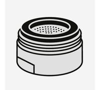 Villeroy & Boch aeratore per gruppo lavello monocomando, 925170LC, Universal acciaio inox spazzolato [Rubinetteria da Cucina > Accessori per Rubinetti da Cucina]