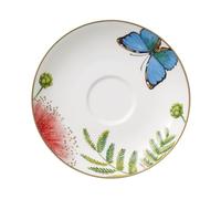 Villeroy & Boch Amazonia Anmut Piatto Tazza Caffe, 15 cm, Porcellana Bone China, Multicolore, 15x15x8 cm